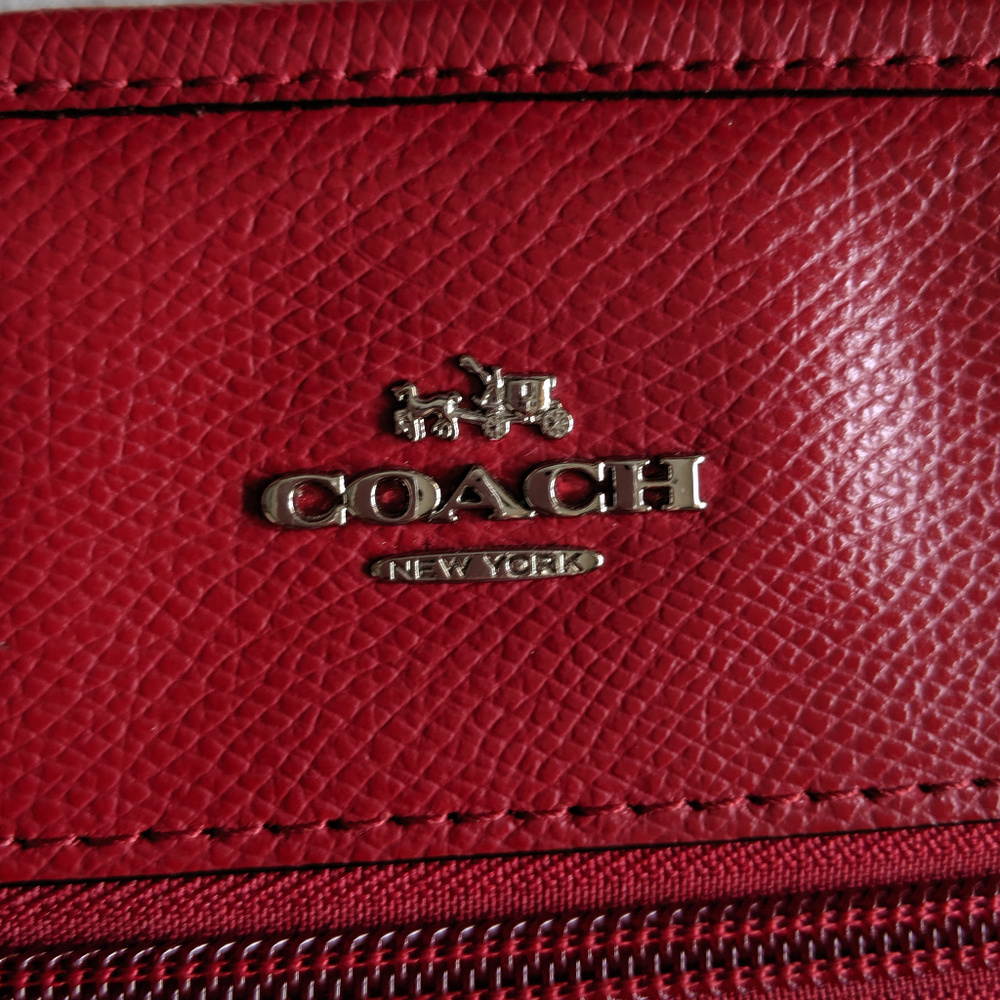 Coach Red Crossbody Bag - Picture 5 of 6